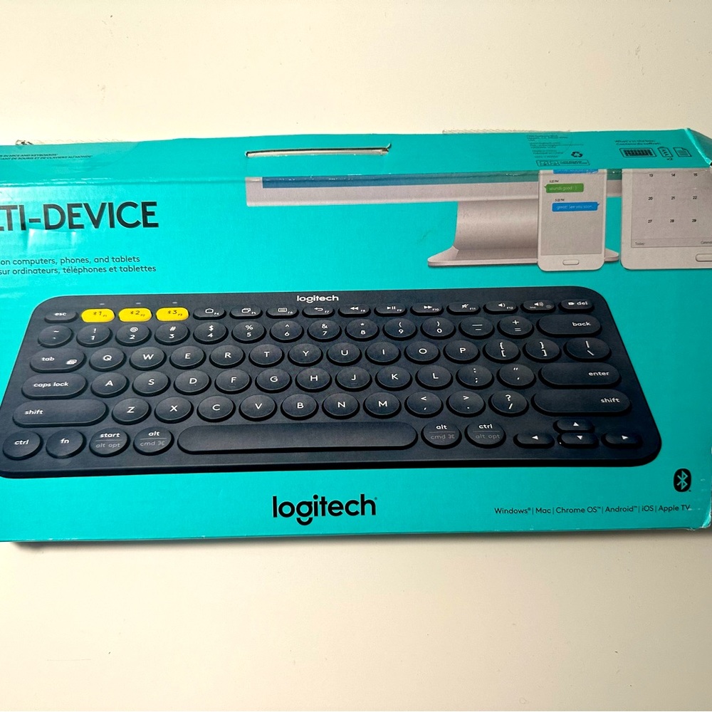 Logitech K380 Multi-device Portable Keyboard - Picture 2 of 2